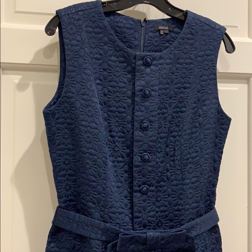 Raoul navy blue dress